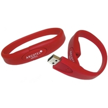USB stick Armband rood,-4gb