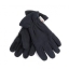 Gerecyclede handschoenen van fleece en Thinsulate navy,l/xl