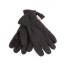 Gerecyclede handschoenen van fleece en Thinsulate donkergrijs,l/xl