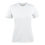 Modern licht dames T-shirt wit,s