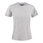 Modern licht dames T-shirt grijs gemeleerd,xl