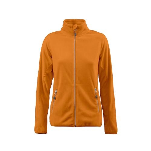 Printer Twohand Fleece Jacket dames   oranje,3xl