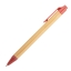 Bamboe pen Budget rood