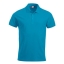 Classic Lincoln polo korte mouw turquoise,l