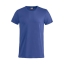 Basic T-shirt Junior  blauw,130-140