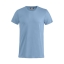 Basic T-shirt Junior  lichtblauw,130-140