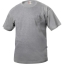 Basic T-shirt Junior  grijsmelange,130-140