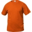 Basic T-shirt Junior  diep-oranje,130-140
