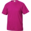 Basic T-shirt Junior  helder kersen,110-120