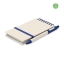 A6 notitieboek gerecycled melkpak blauw