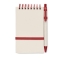 A6 notitieboek gerecycled melkpak rood