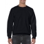 Gildan basic sweater zwart,l