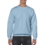 Gildan basic sweater lichtblauw,l