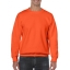 Gildan basic sweater oranje,l