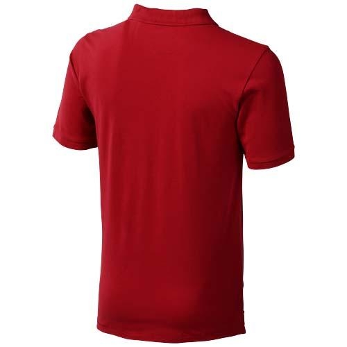 Calgary herenpolo korte mouwen rood,l