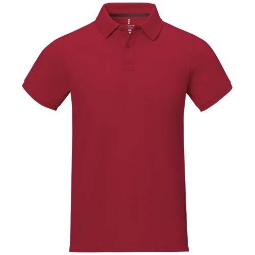 Calgary herenpolo korte mouwen rood,l