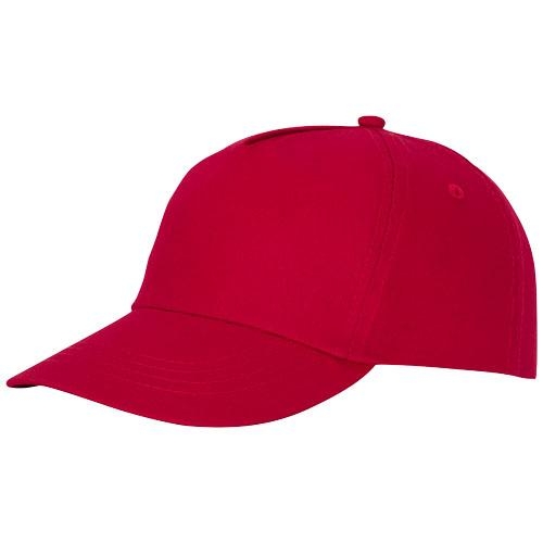 Feniks 5 panel cap rood