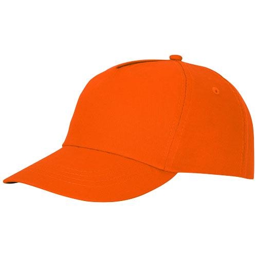 Feniks 5 panel cap oranje