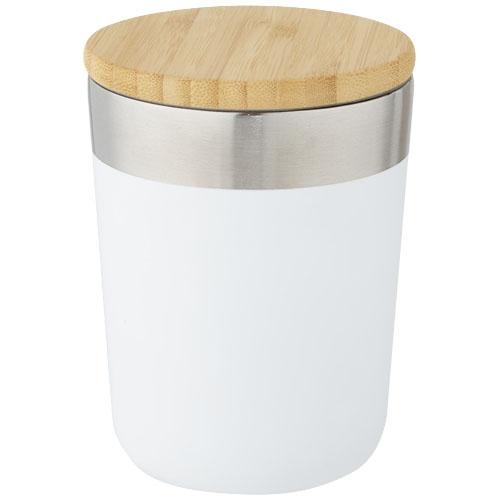 Vacuüm geïsoleerde drinkbeker 300 ml Lagan wit