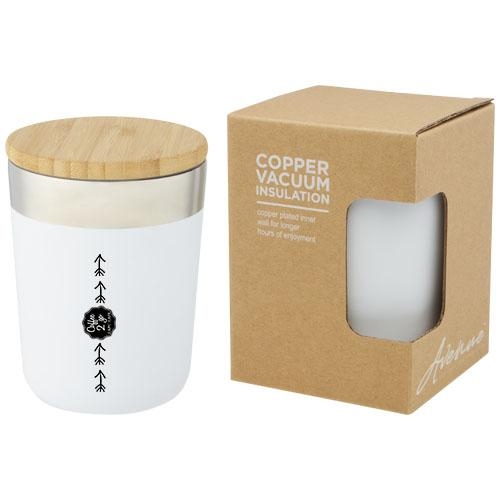 Vacuüm geïsoleerde drinkbeker 300 ml Lagan wit