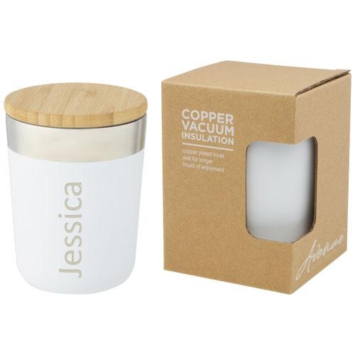 Vacuüm geïsoleerde drinkbeker 300 ml Lagan wit
