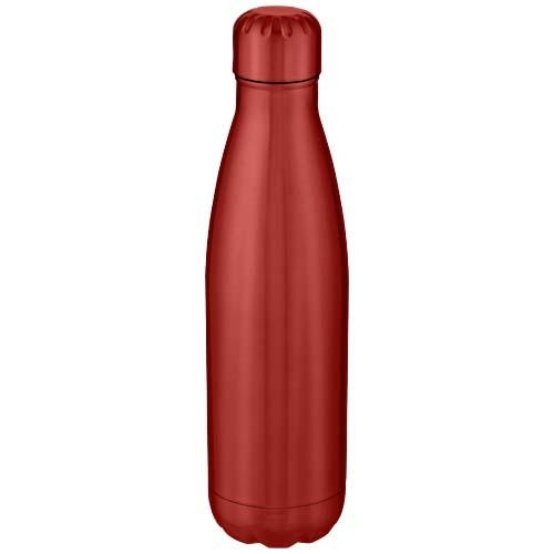 Vacuüm geïsoleerde rvs fles 500 ml Cove rood