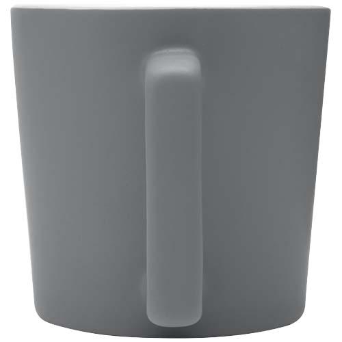 Matte mok 370 ml Cali wit/grijs