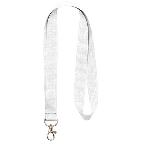 Impey lanyard met haak wit