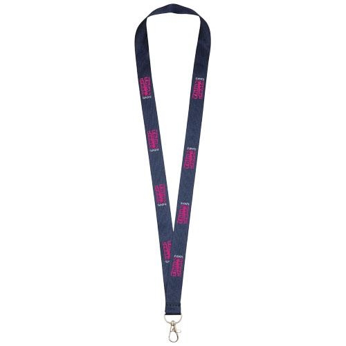 Impey lanyard met haak navy