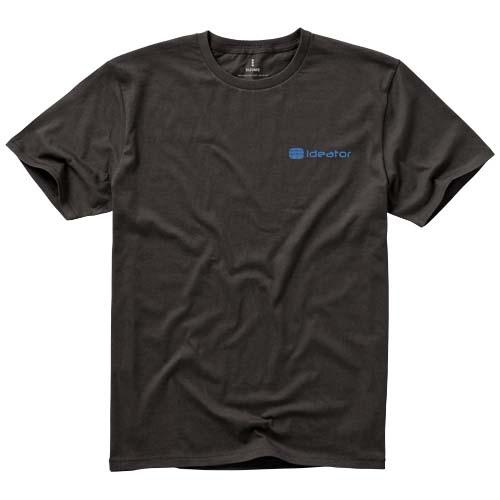 Nanaimo heren t-shirt korte mouw antraciet,l
