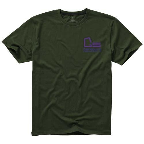 Nanaimo heren t-shirt korte mouw army green,xs