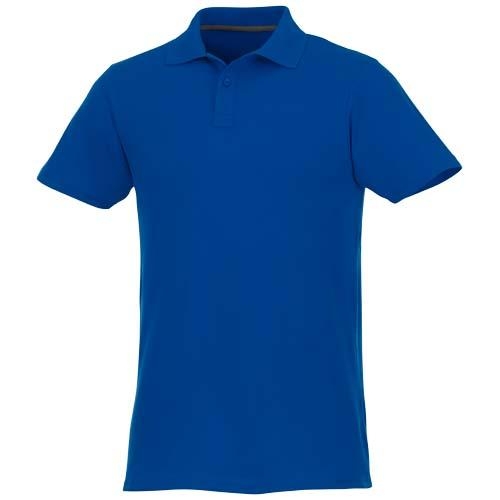 Helios herenpolo korte mouw blauw,3xl
