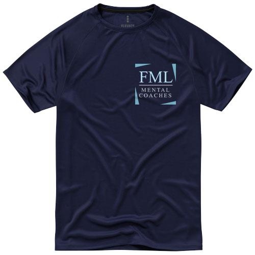 Niagara cool fit heren t-shirt korte mouw navy,2xl