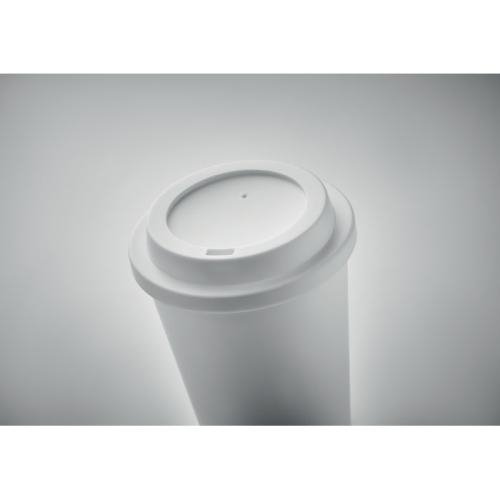 Dubbelwandige beker 300 ml Nola wit