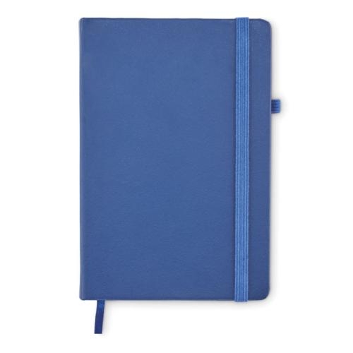 Gerecycled PU A5-notitieboek Arpu blauw