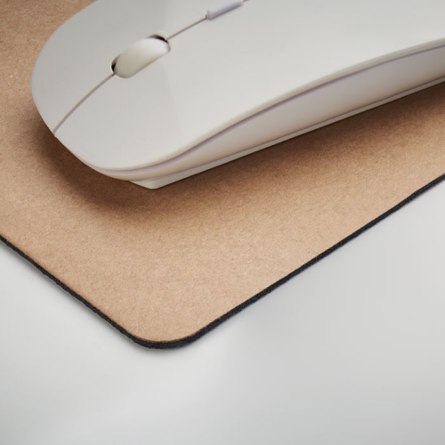 Gerecycled papieren muismat Floppy beige