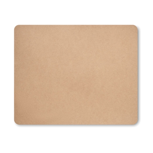 Gerecycled papieren muismat Floppy beige