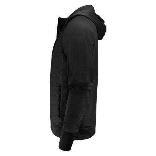Sweater met rits Keyport zwart,l
