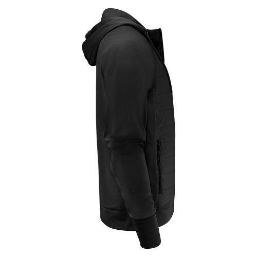 Sweater met rits Keyport zwart,l