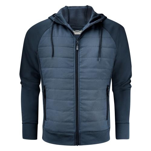 Sweater met rits Keyport navy,l