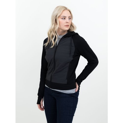 Sweater met capuchon Keyport woman zwart,2xl