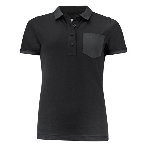 Polo Pinedale woman zwart,l