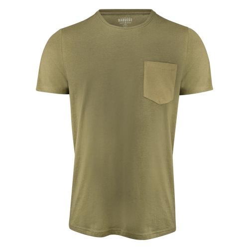 T-shirt borstzak Walcott mosgroen,l
