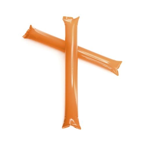 Opblaasbare klapsticks oranje