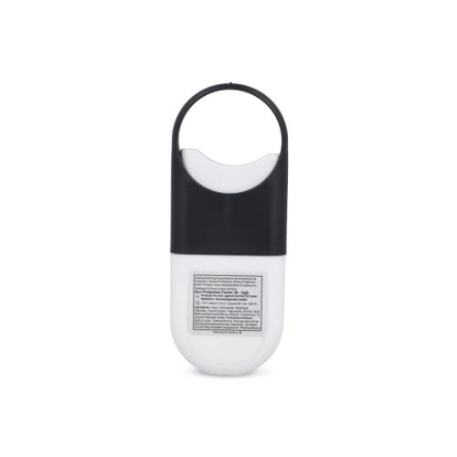 Zonnebrand Spray Factor 30 wit/zwart