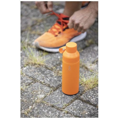 Ocean Bottle vacuümgeïsoleerde waterfles 500 ml zwart