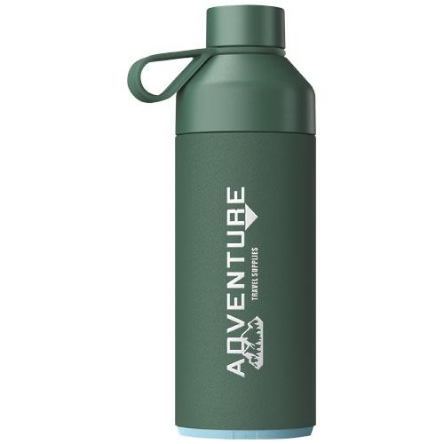 Big Ocean Bottle 1L geïsoleerde waterfles bosgroen