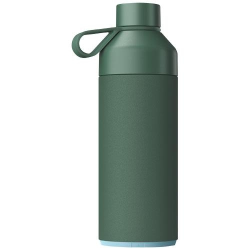 Big Ocean Bottle 1L geïsoleerde waterfles bosgroen