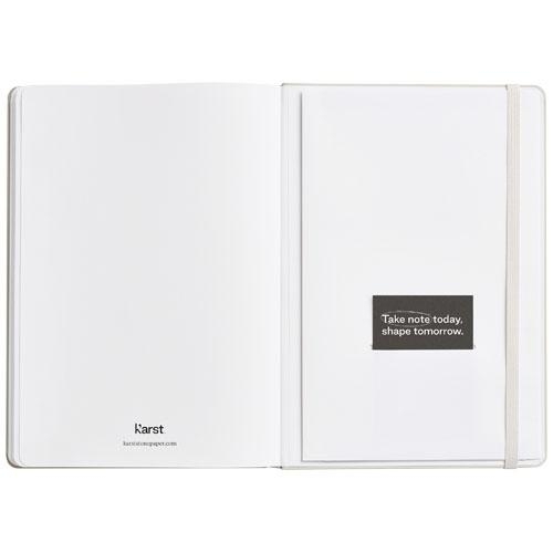 Karst® A5-notitieboek met hardcover zwart