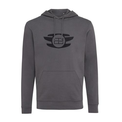 Iqoniq Jasper hoodie antraciet,2xl